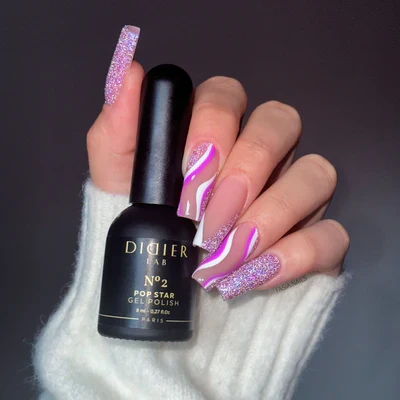 Verniz Gel "Didier Lab", POP Star, No2, 8ml - Image 3