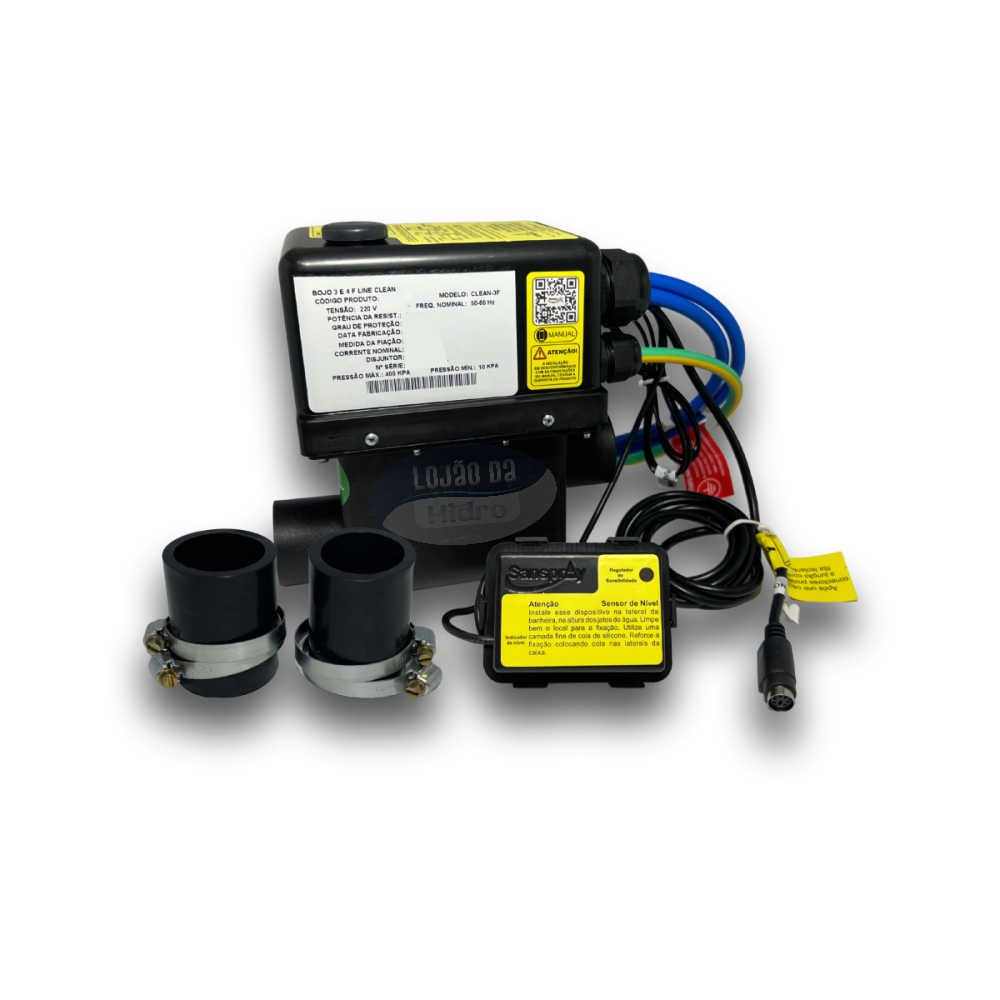 Kit Motobomba Syllent 1/3 CV + Aquecedor Sanspray 3 Funções Digital (220v) - Image 6