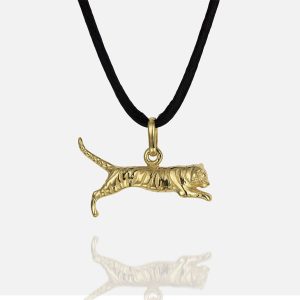 Pendente Tigre em ouro amarelo | Gaia