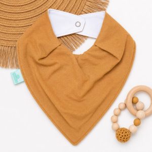 Bandana Impermeável Para Bebê – Caramelo