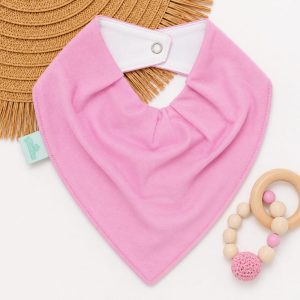 Bandana Impermeável Para Bebê – Rosa Chiclete