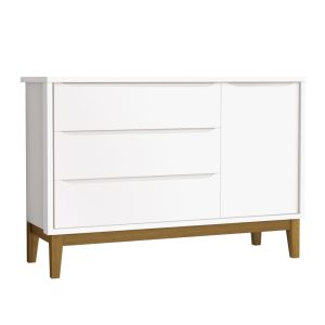 Cômoda Sapateira Classic Reller – Branco Fosco