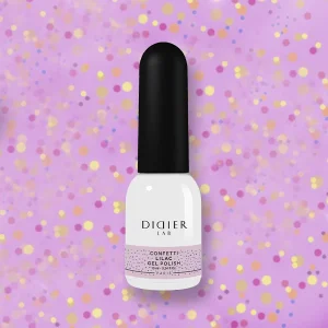 Verniz Gel "Didier Lab", Confetti, Lilac 10ml