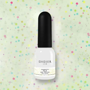 Verniz Gel "Didier Lab", Confetti, Pale 10ml