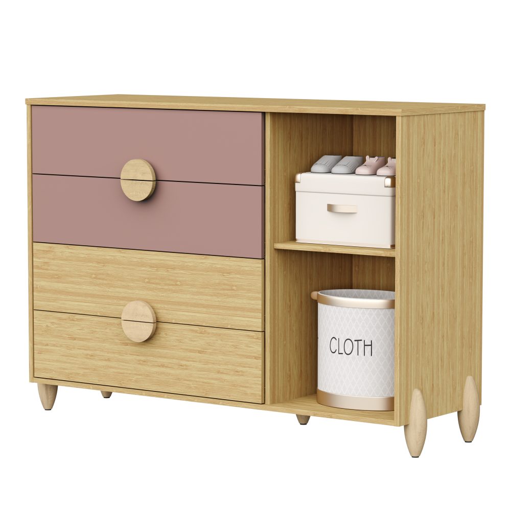 Cômoda Sapateira Gracia Reller – Rosê Naturale - Image 3