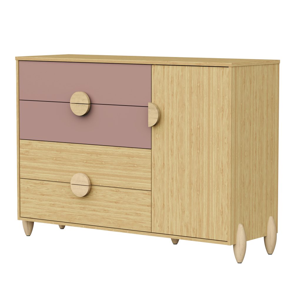 Cômoda Sapateira Gracia Reller – Rosê Naturale