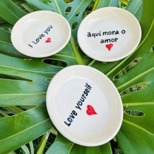 Porta Jóias Mensagem Amor