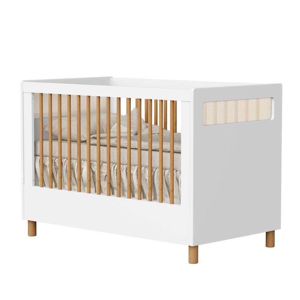 Berço Ollie Reller – Branco Fosco