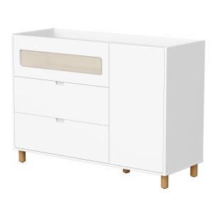 Cômoda Sapateira Ollie Reller – Branco Fosco