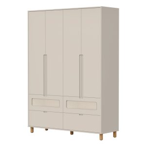 Roupeiro Ollie Infantil Reller – Areia Fosco