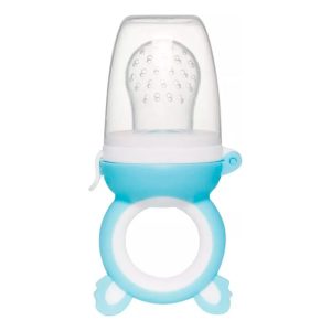 Porta Frutinhas Buba com Sugador em Silicone Coala Azul