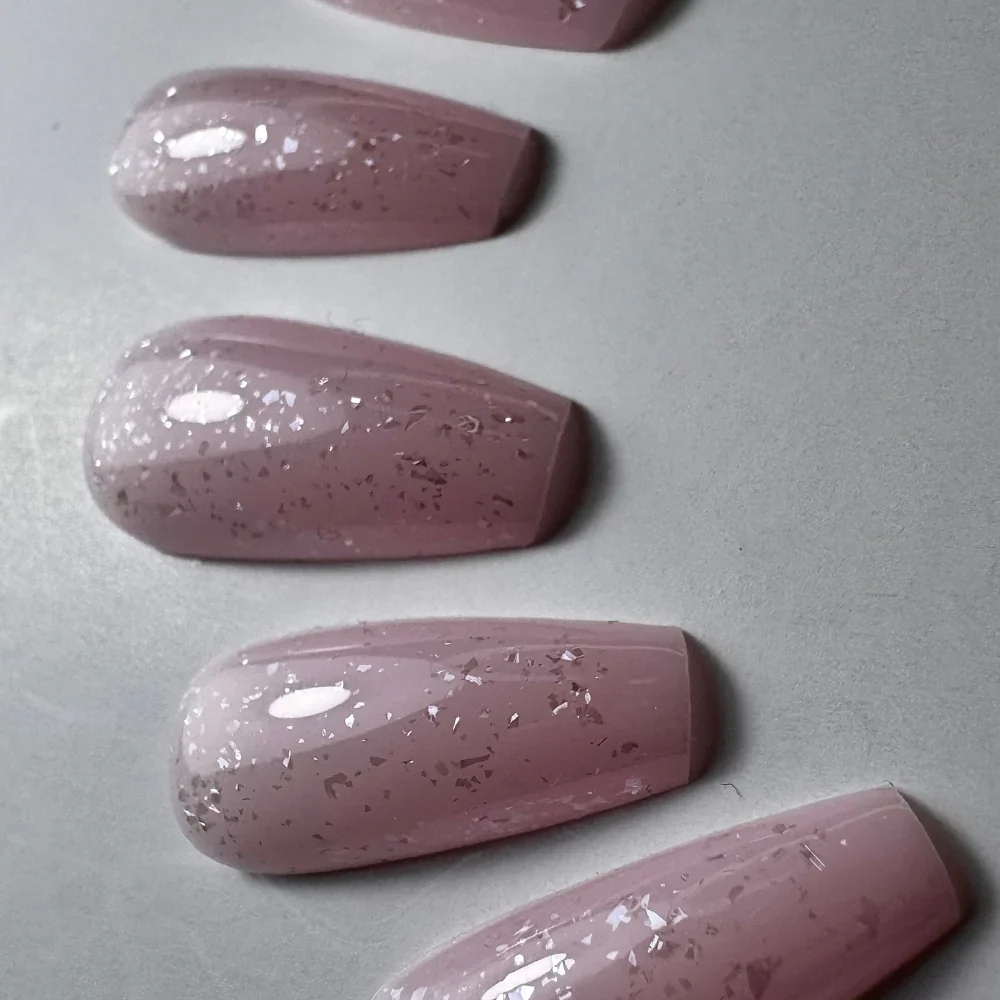Top Coat "Didier Lab", Glitter Silver, 10ml - Image 3