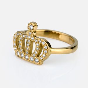 Anel em ouro e Diamantes | Royal Collection