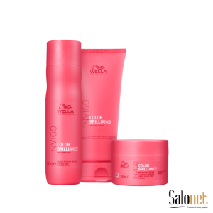 Kit Wella INVIGO Color Brilliance Shampoo + Condicionador + Mascara