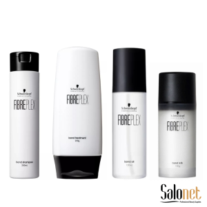 Fibreplex Bond Kit Shampoo + Tratamento + Óleo + Milk