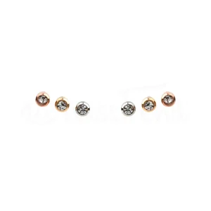 Brincos Glam em Aço - Pack de 3
