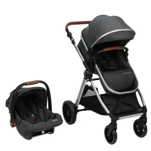 Carrinho Infanti Romanzo Duo Preto Granizo
