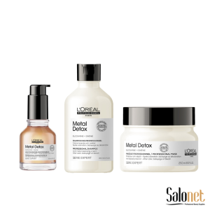 Metal Detox Kit Shampoo 300ml + Máscara 250g + Óleo 50ml
