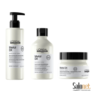 Metal Detox Kit Shampoo 300ml + Máscara 250gr + Pré-Shampoo 250ml