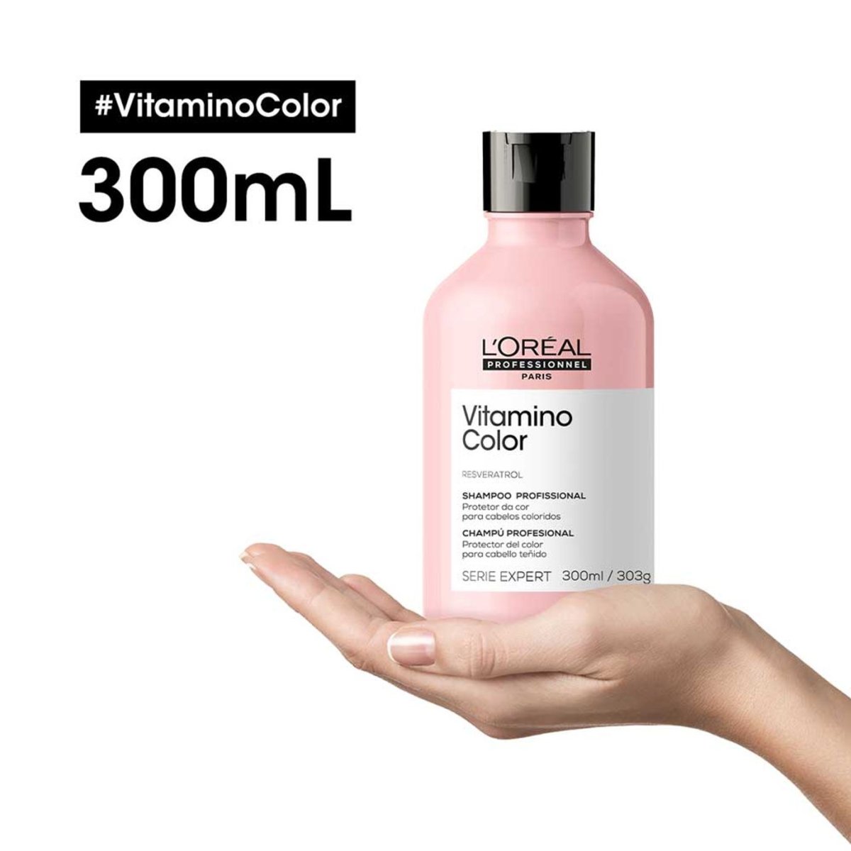 Vitamino Color Resveratrol Shampoo 300ml. - Image 4